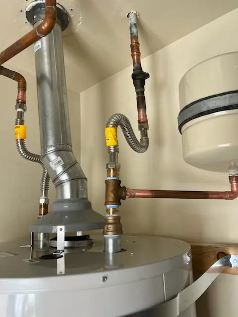 Water heater installation and plumbing repair in Linden Heights
